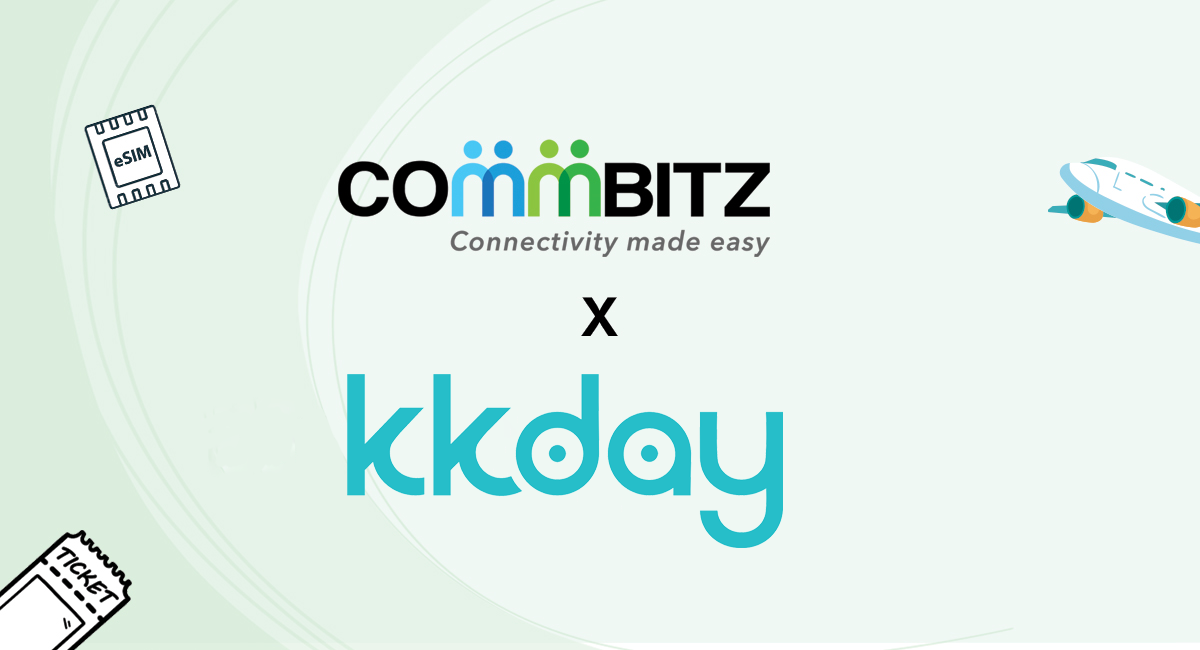 Commbitz Partners with KKday: Changing the Way You Travel & Stay Connected 🌍✨