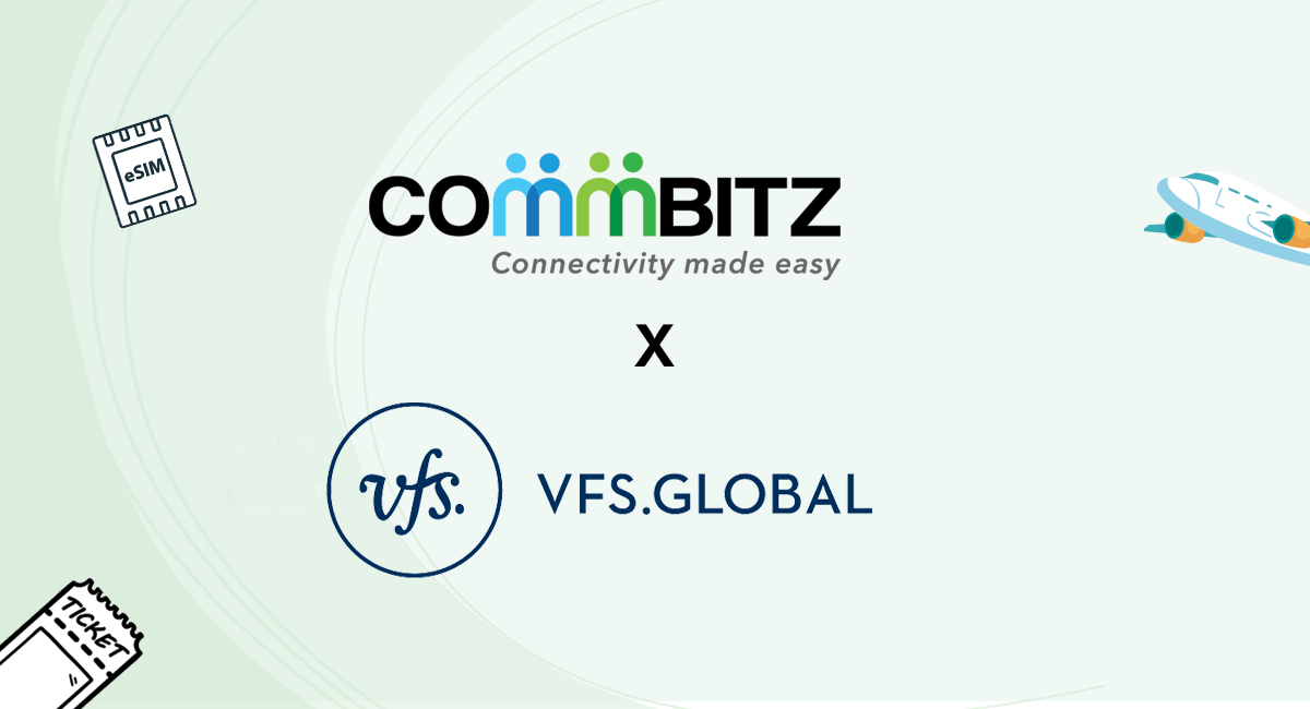 Commbitz Partners with VFS Global: A Travel Game-Changer ✈️🌍