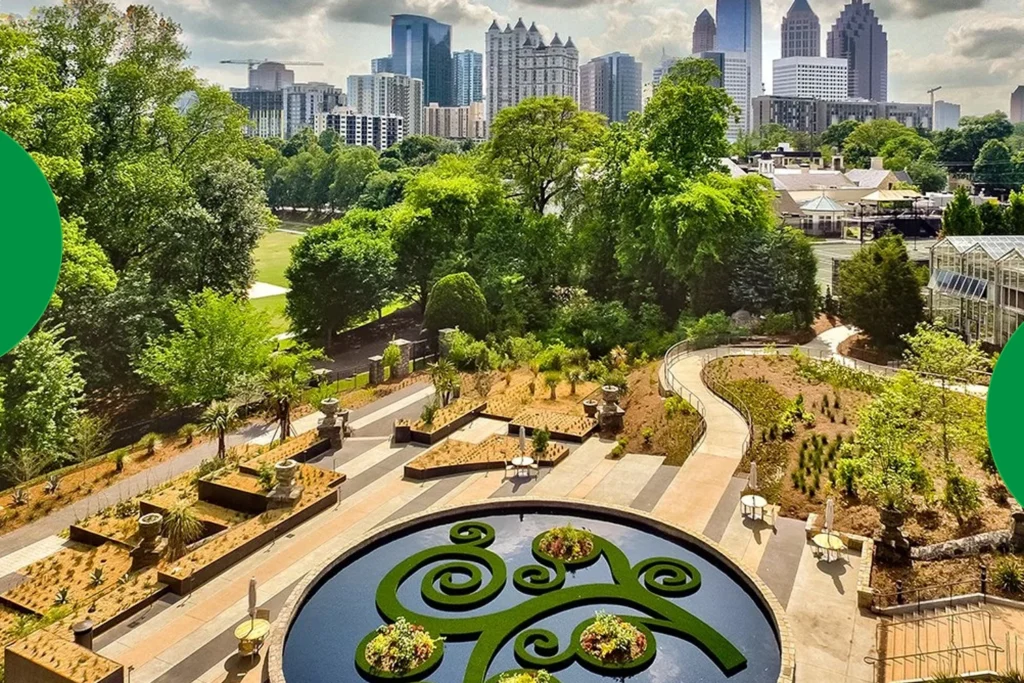 Escape the city buzz with a stroll through Piedmont Park and the Atlanta Botanical Garden—where nature, art, and serenity meet.