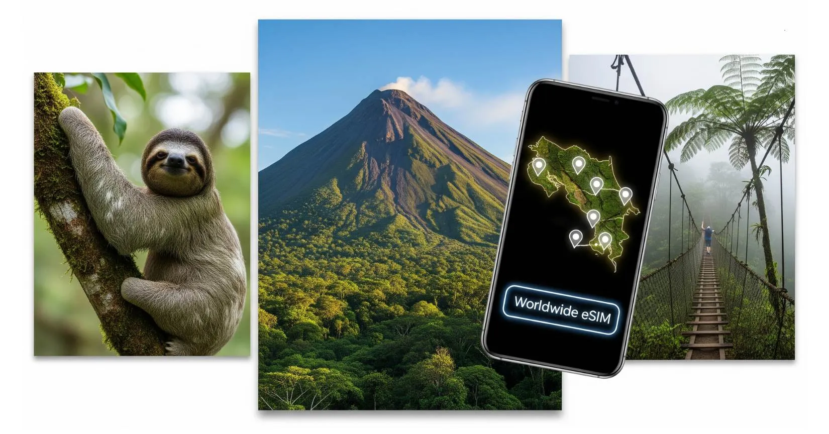 Exploring Costa Rica’s Top 5 Sights with a Worldwide SIM Card