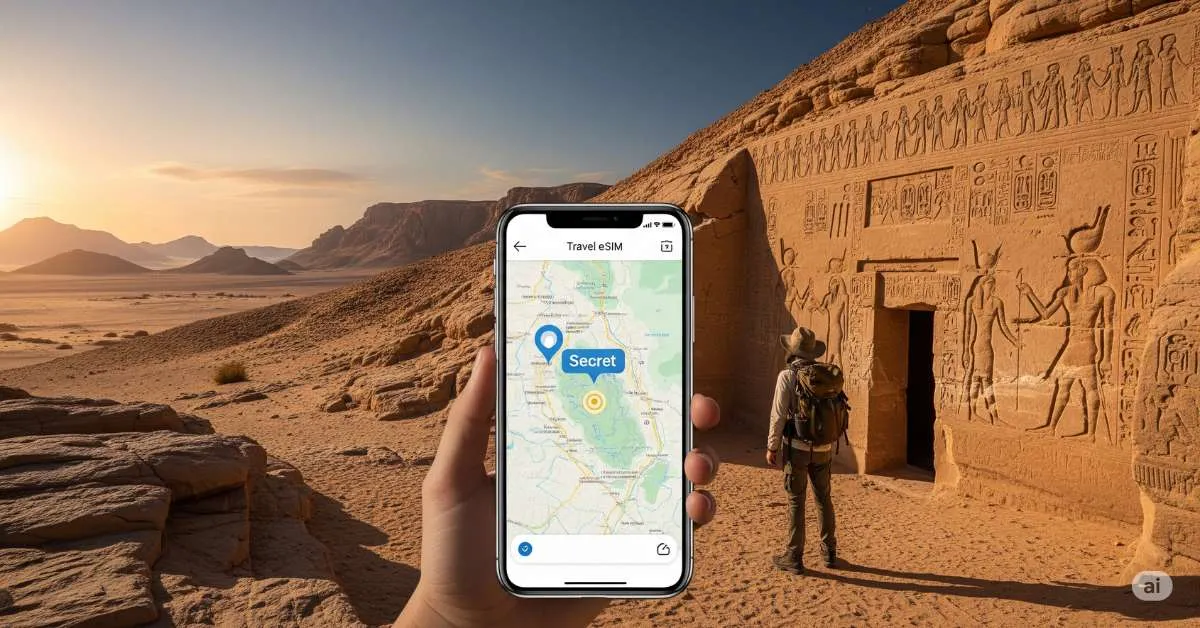 Looking for Secret Places to Visit in Egypt? Don’t Leave Home Without a Travel eSIM