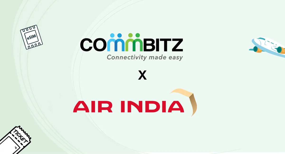 Commbitz ✈️ x Air India: A Partnership Taking Travel to Cloud Nine