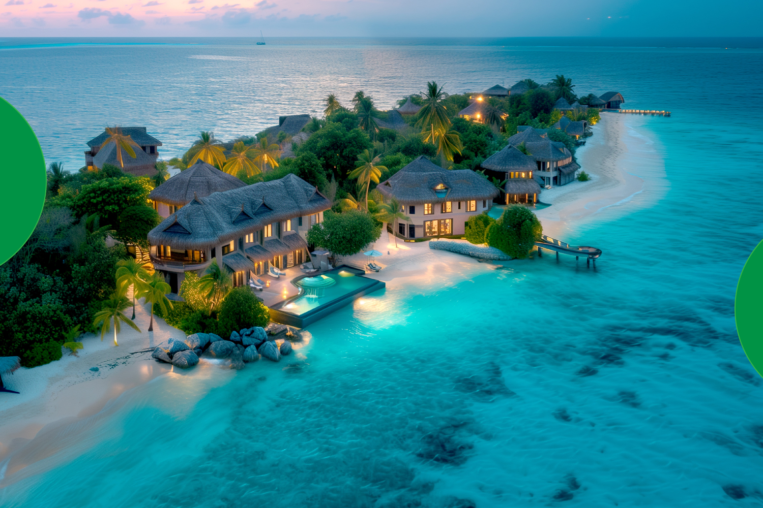 Anna Island Hotel overlooking the sea with stunning ocean views and a serene beachfront escape.