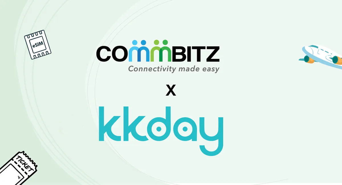 Commbitz Partners with KKday: Changing the Way You Travel & Stay Connected 🌍✨