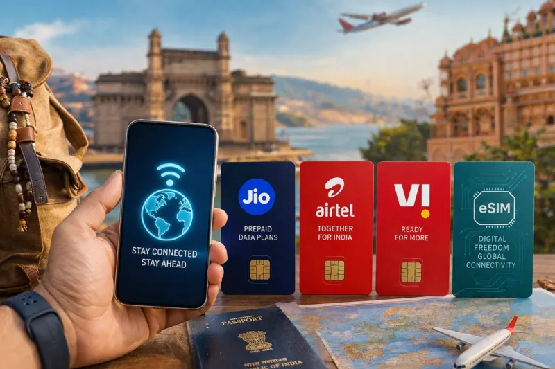 Roaming in India: International Roaming Charges vs. eSIM, Jio, Airtel & Vi Compared